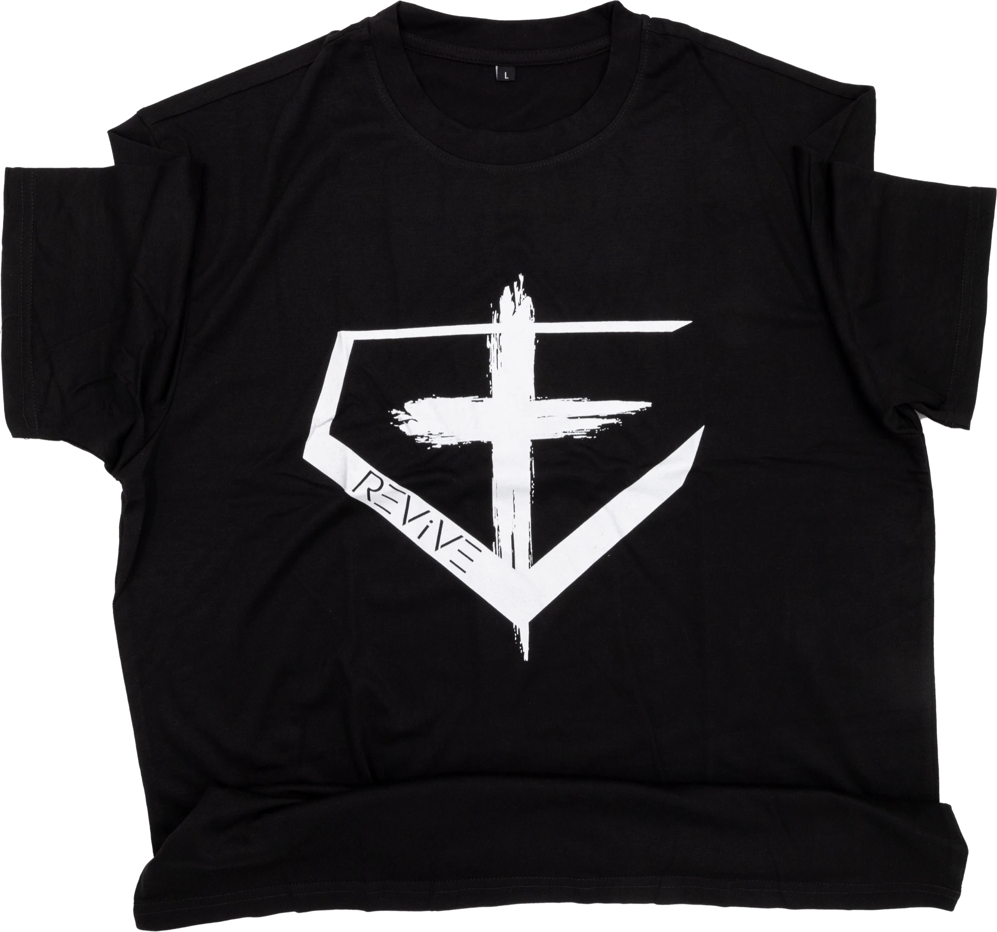 Black Home Plate & Cross T-Shirt – REViVE Athletics