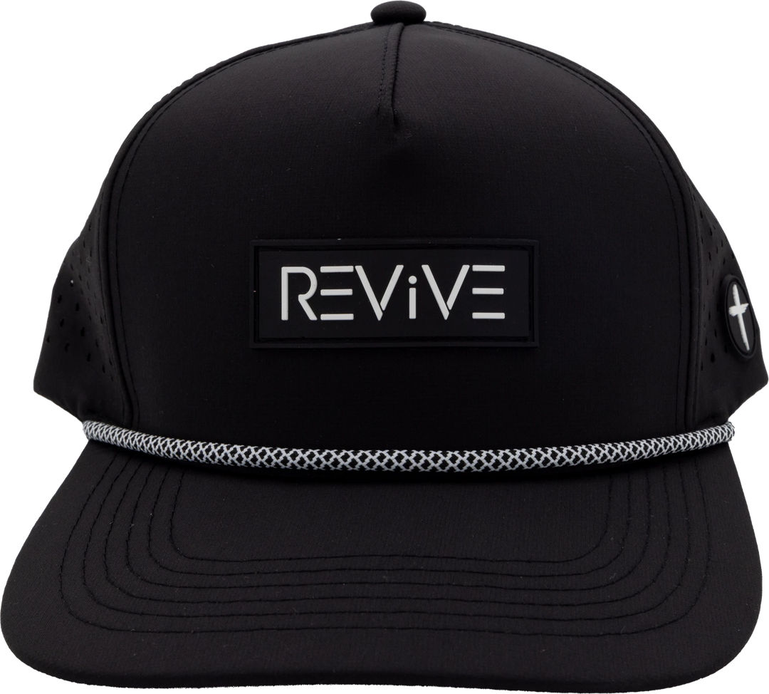 Black REViVE Rope Hat