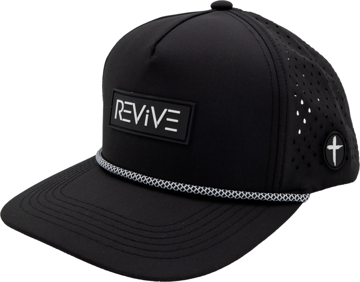 Black REViVE Rope Hat