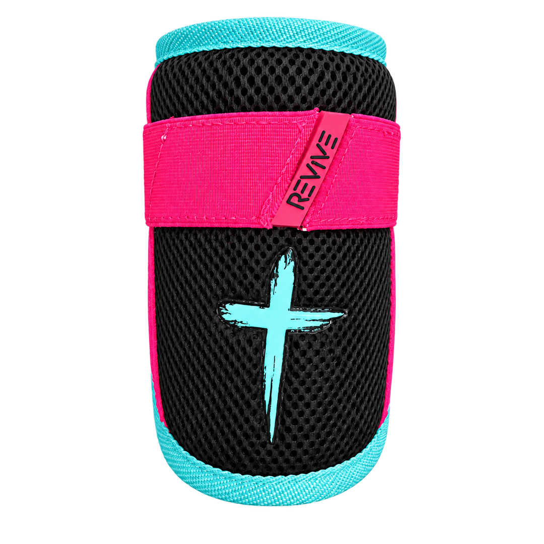 Black, Pink, & Teal Elbow Guard