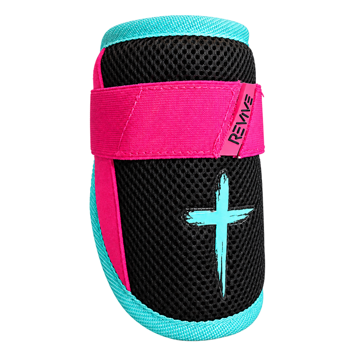 Black, Pink, & Teal Elbow Guard