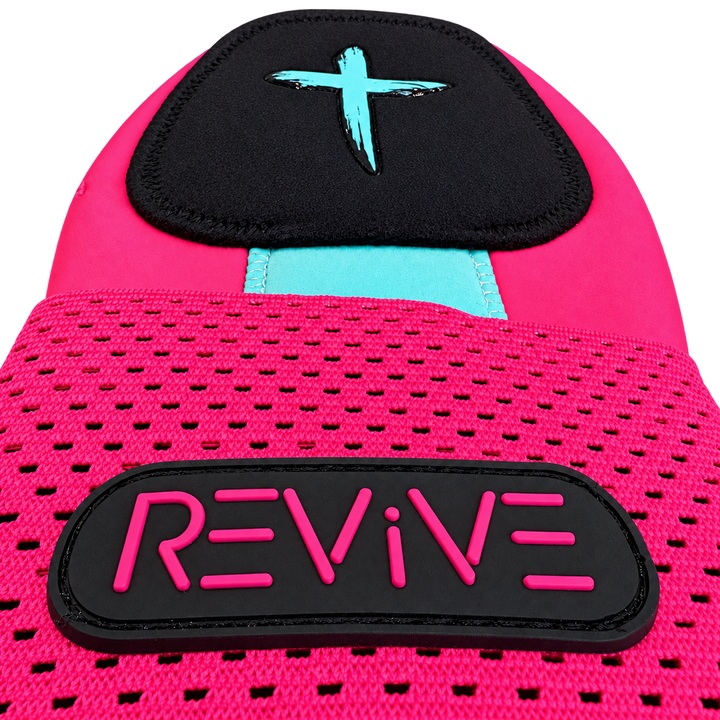 Black, Pink, & Teal Sliding Mitt
